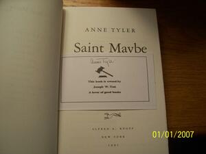 Saint Maybe by Anne Tyler