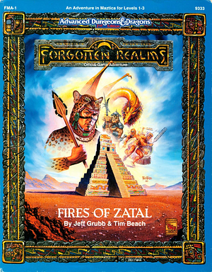Fires of Zatal by Jeff Grubb, Tim Beach