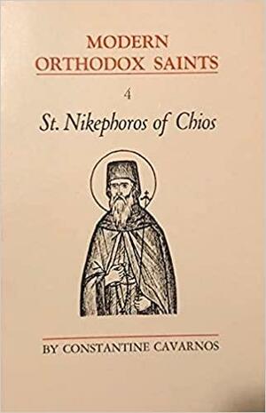 Modern Orthodox Saints: St. Nikephoros of Chios by Constantine Cavarnos