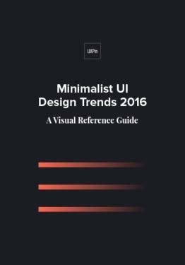 Minimalist UI Design Trends 2016 by UXpin