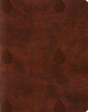 Single Column Journaling Bible-ESV-Leaves Design by 