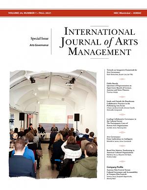 International Journal of Arts Management Volume 24 Number 1 by 