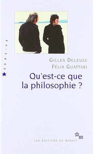 Qu'est-ce que la philosophie? by Gilles Deleuze, Félix Guattari