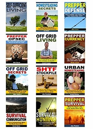 Prepping 12-Box Set: Self-Sufficient Living, Homesteading Secrets, Prepper Defense, Prepper OPSEC, Prepper Currency, Off Grid Living, Urban Homesteading, SHTF Stockpile, Survival Hunting, & 3 More... by Brady Lasser, Mike Halbert, Jim Scanlan, Brady Hansen, Bill Hurst, Mike Davis, Jeb Slate, Jonah Cooper, Mark Bullard