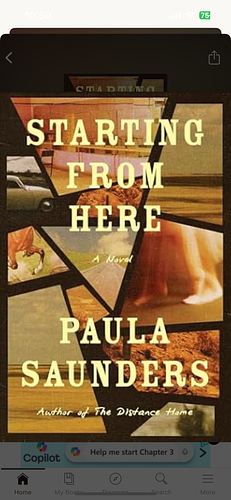 Starting from Here by Paula Saunders