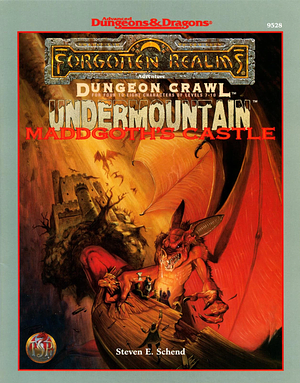 Undermountain: Maddgoth's Castle by Steven E. Schend