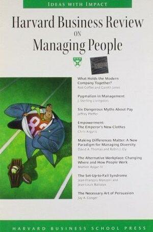 Harvard Business Review on Managing People by Jeffrey Pfeffer, Harvard Business School Press