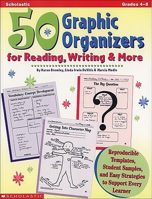 50 Graphic Organizers for Reading, Writing & More: Reproducible Templates, Student Samples, and Easy Strategies to Support Every Learner by Linda Irwin DeVitis, Marcia Modlo, Karen Bromley