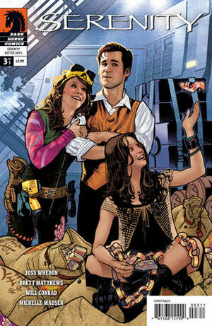 Serenity: Better Days #3 by Joss Whedon, Adam Hughes, Will Conrad, Brett Matthews