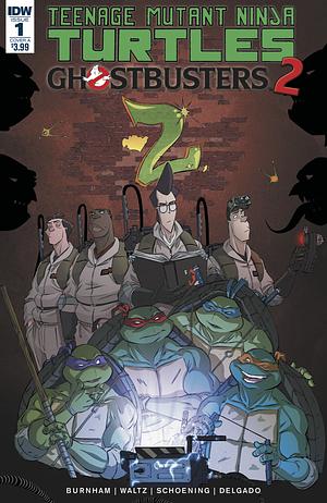 Teenage Mutant Ninja Turtles/Ghostbusters II #1 by Tom Waltz, Erik Burnham