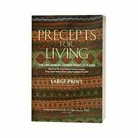 Precepts for Living, 2001-2002 by Jacqueline Donald-Mimms, Victoria Johnson, Alajemba Unagebu, Emily Jenkins, Moussa Coulibaly, Wilkins Jones, Marcel Kerr, Michelle VanLoon, Philip Rodman, Lauren Ellis, Fred Thomas, Eugene Blair, Sandra K. Edwards, Jennifer King, Ema Ban, Amanda Johnson, Patricia Owens, Evangeline Carey, Mary K. Minor, Timothy Boddie, Chukwunulokwu Fynne Nsofor, A. Okechukwu Ogbonnaya, Robert Dulin, Judith St. Clair-Hull, Jerii Rodman