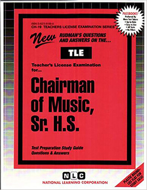 Music, Sr. H.S.: Passbooks Study Guide by National Learning Corporation