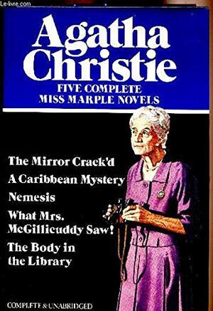 Five Complete Miss Marple Novels by Agatha Christie