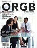 ORGB 2 [with Review Cards + Management CourseMate + eText Access Code] by Debra L. Nelson