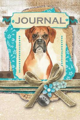 Journal: Boxer dog 120-page diary by Pika Publishing