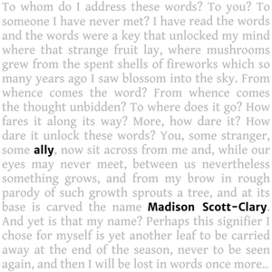 ally by Madison Scott-Clary