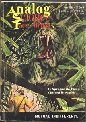 Analog Science Fiction and Fact, 1961 June by Leigh Richmond, L. Sprague de Camp, George Willard, John W. Campbell Jr., Philip E. High, Lloyd Biggle Jr., Clifford D. Simak