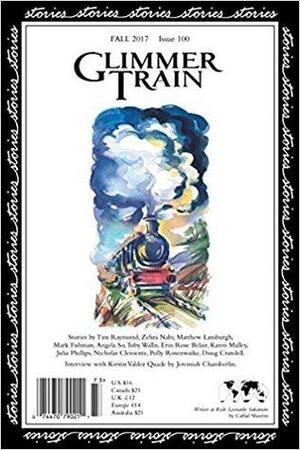Glimmer Train Stories #100 Fall 2017 by Susan Burmeister-Brown