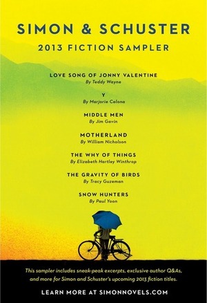 Simon & Schuster 2013 Fiction Sampler by Elizabeth Hartley Winthrop, William Nicholson, Marjorie Celona, Teddy Wayne, Paul Yoon, Jim Gavin