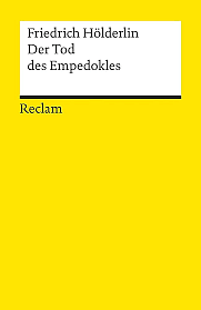 Der Tod des Empedokles by Friedrich Hölderlin