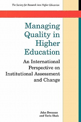 Managing Quality in Higher Education by John Brennan