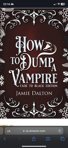 How to Dump a Vampire- Fade to Black by Jamie Dalton