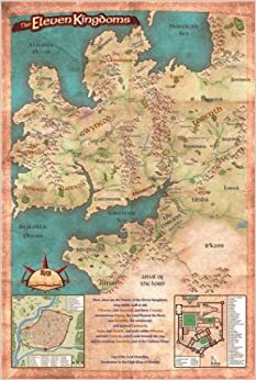 The Eleven Kingdoms: A Map Of The Deryni World by Ann Dupuis, Katherine Kurtz