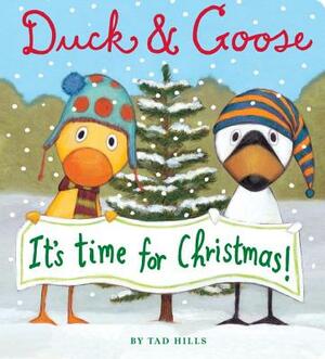 Duck & Goose, It's Time for Christmas! (Oversized Board Book) by Tad Hills