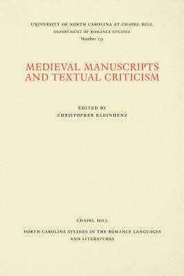 Medieval Manuscripts and Textual Criticism by 