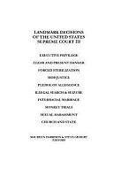 Landmark Decisions of the United States Supreme Court, Volume 3 by Steve Gilbert, Maureen Harrison