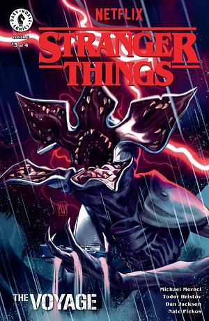 Stranger Things: The Voyage #3 (KEYLA VALERIO VARIANT COVER) by Michael Moreci