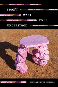 I Don't Want To Be Understood by Joshua Jennifer Espinoza, Joshua Jennifer Espinoza