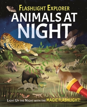 Flashlight Explorers: Animals at Night: 5 Wild Scenes to Discover with the Press-Out Flashlight by Lisa Regan