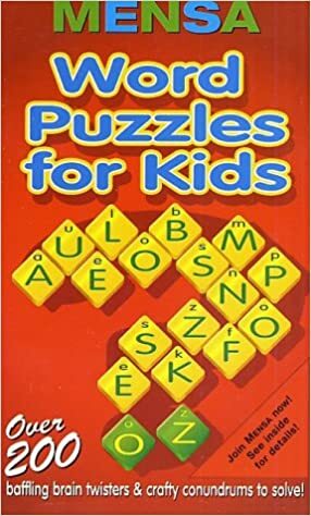 Word Puzzles for Kids by Mensa, Robert Allen