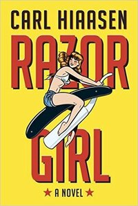 Razor Girl by Carl Hiaasen, John Rubenstein