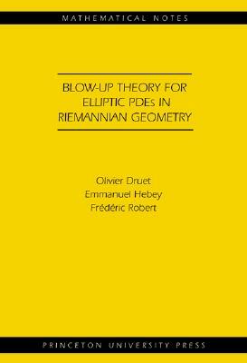 Blow-Up Theory for Elliptic Pdes in Riemannian Geometry (Mn-45) by Frédéric Robert, Olivier Druet, Emmanuel Hebey