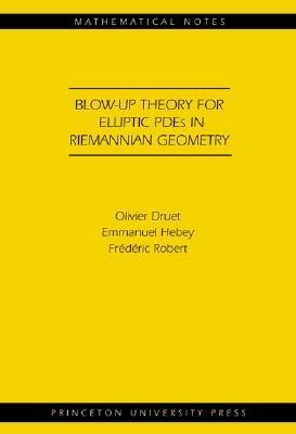 Blow-Up Theory for Elliptic Pdes in Riemannian Geometry (Mn-45) by Emmanuel Hebey, Olivier Druet, Frédéric Robert