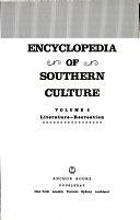 Encyclopedia of Southern Culture: Literature-Recreation by William R. Ferris, Charles Reagan Wilson