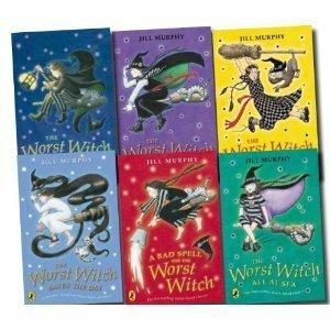 6 WORST WITCH BOOKS Collection Set by Jill Murphy