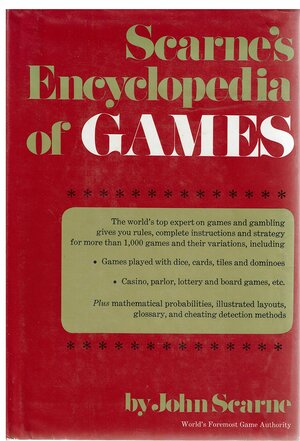 Scarne's Encyclopedia Of Games by John Scarne