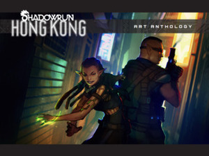 Shadowrun Hong Kong: Art Anthology by Jordan Weisman, Mike McCain, Chris Rogers