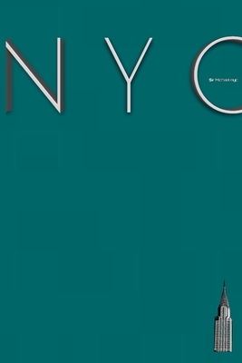 NYC Teal Chrysler building Graph Page style $ir Michael Limited edition by Michael Huhn