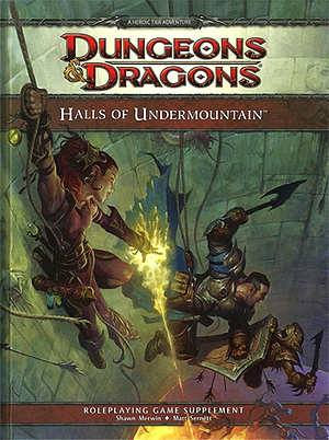 Halls of Undermountain by Shawn Merwin, Matt Sernett