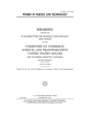 Women in science and technology by United States Congress, United States Senate, Committee on Commerce Science (senate)