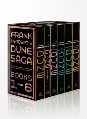 Frank Herbert's Dune Saga 6-Book Boxed Set: Dune, Dune Messiah, Children of Dune, God Emperor of Dune, Heretics of Dune, and Chapterhouse: Dune by Frank Herbert