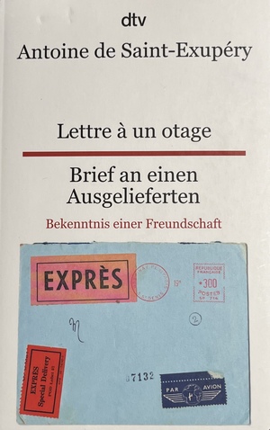 Letter à un otage by Antoine de Saint-Exupéry