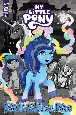 My Little Pony: Black, White and Blue by Tee Franklin
