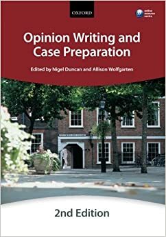 Opinion Writing and Case Preparation by Paul Banks