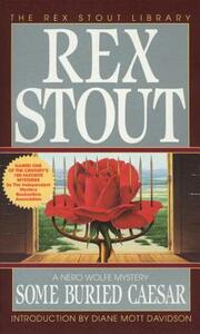 Some Buried Caesar by Rex Stout