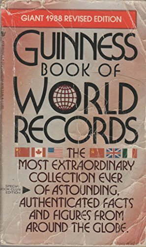 Guinness Book of World Records 1988 by Norris McWhirter, Guinness World Records